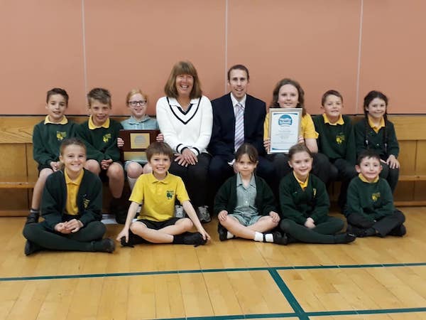Lady Corder and school council.jpg