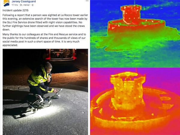 La Rocco Tower missing person search coast guard social media