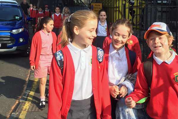 walk to school week Vauvert