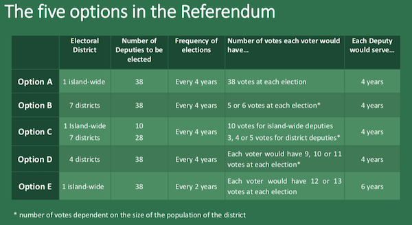 Referendum Options