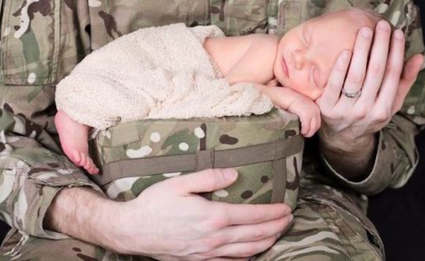 Service personnel child