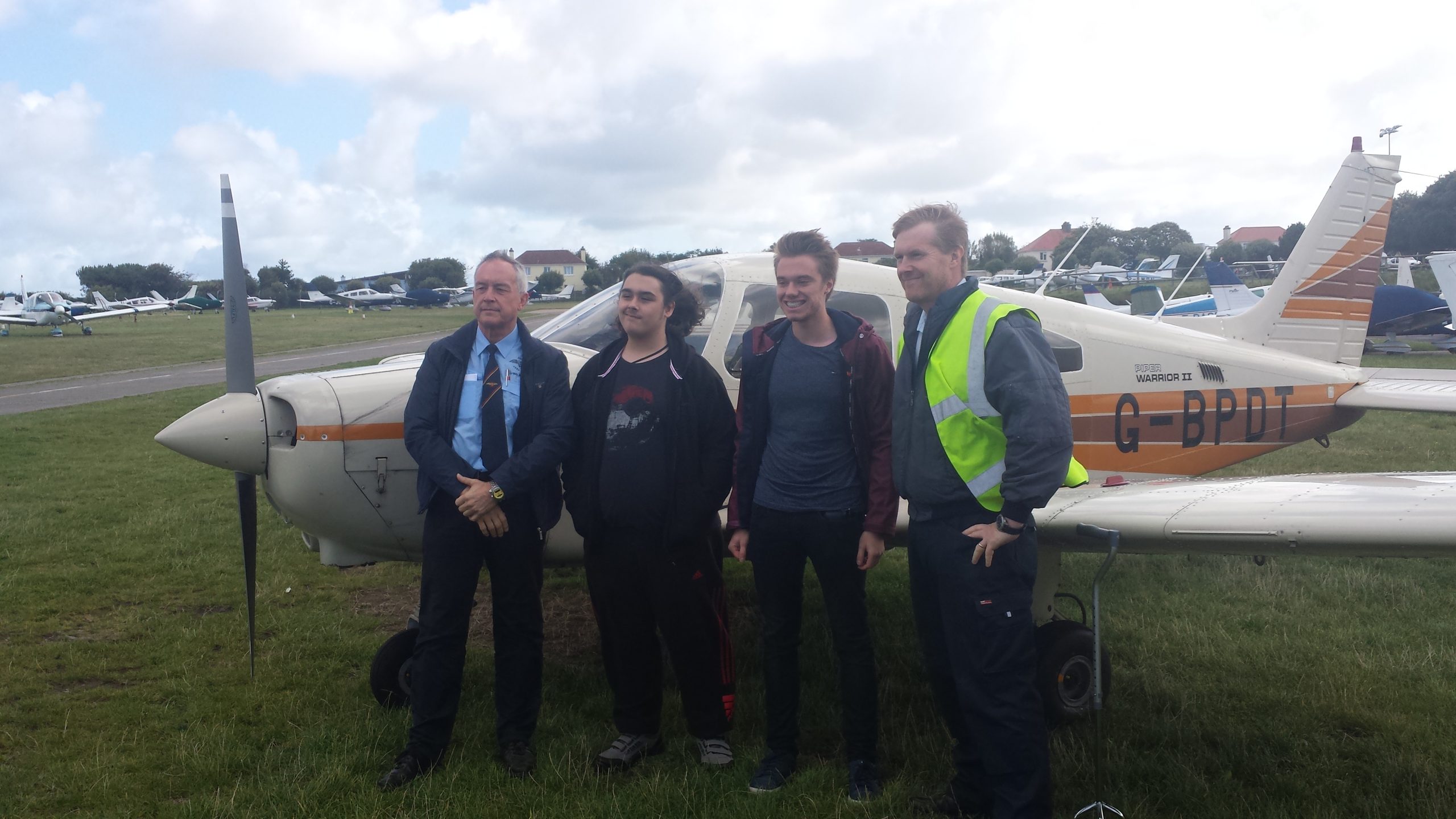 2017_JIAD_team Instructor David Jandron, Students Cody Crocker and Jack Brown and instructor James Evans