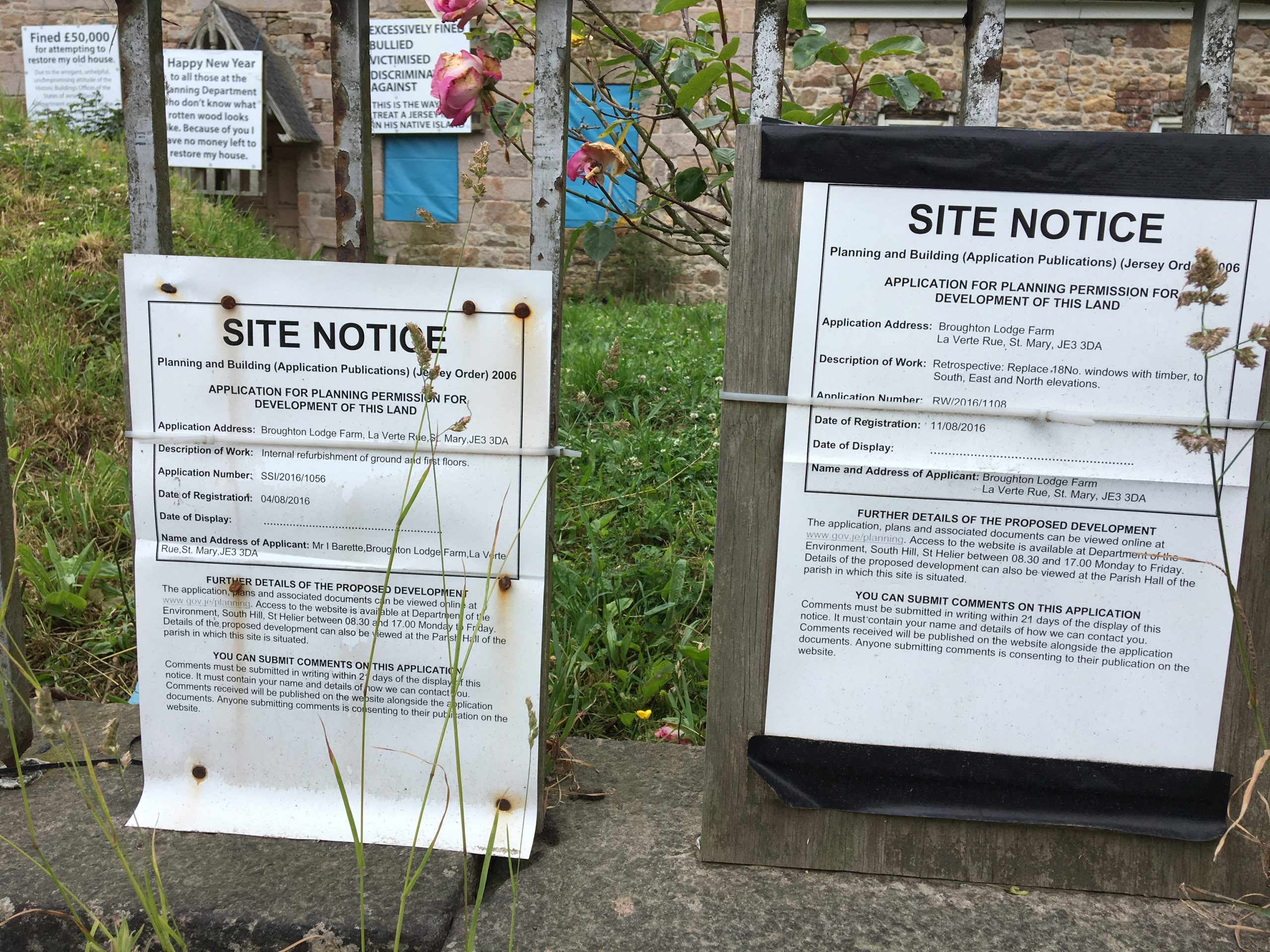 Planning applications Ivor Barette