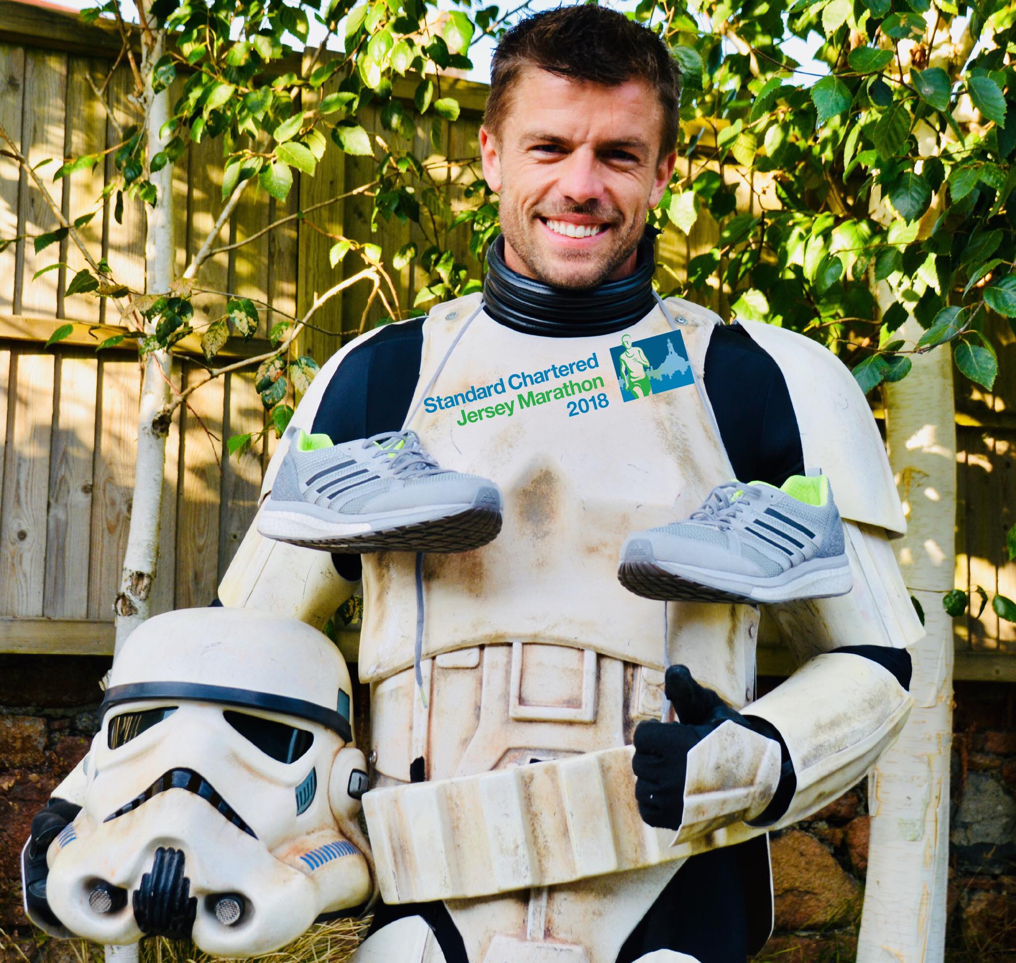 James Manners stormtrooper marathon