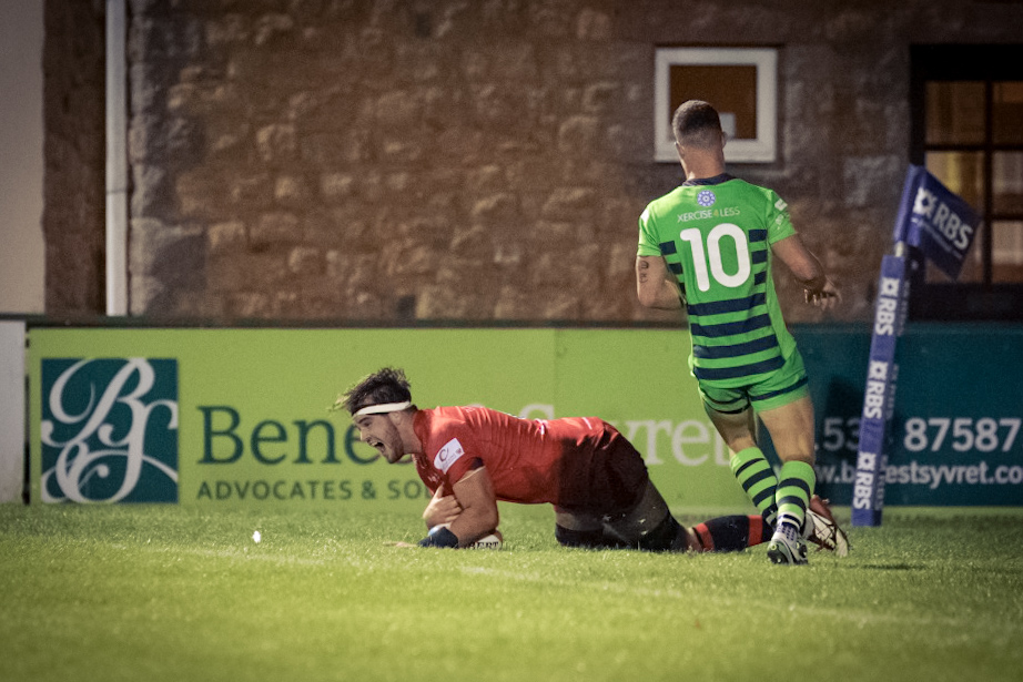 Jersey Reds v Yorkshire - 28 Sept 2018 - CREDIT: RICH CHAPMAN