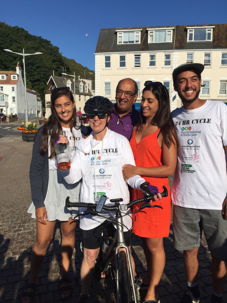 Kath Irani with family