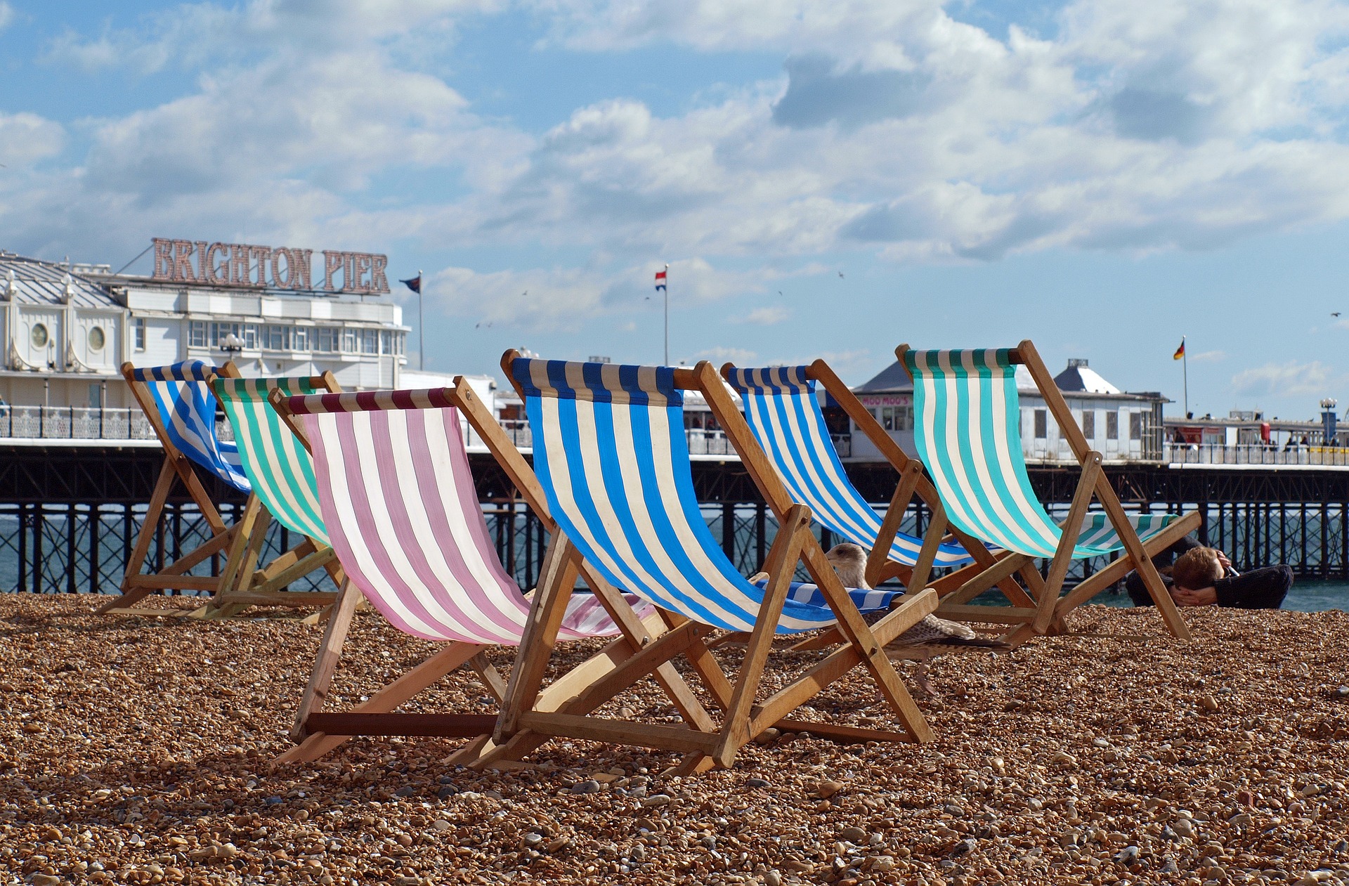 Brighton Pier beach