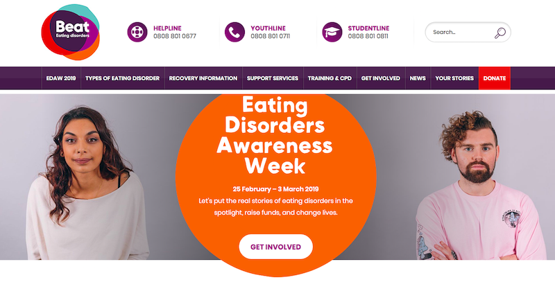 beat eating disorders