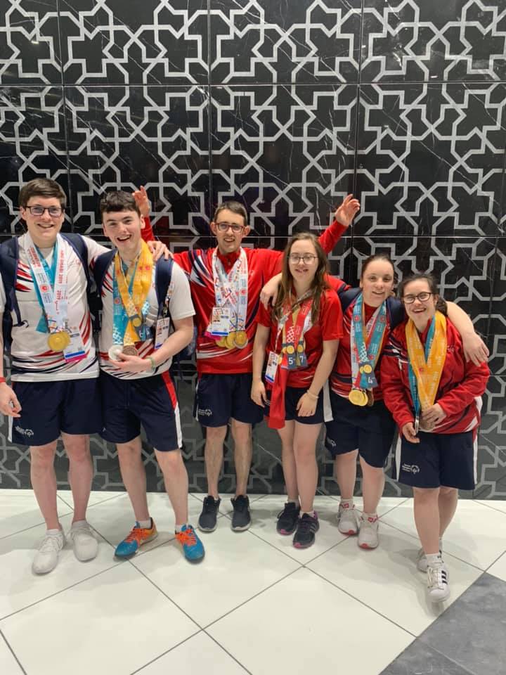 gymnasts special olympics
