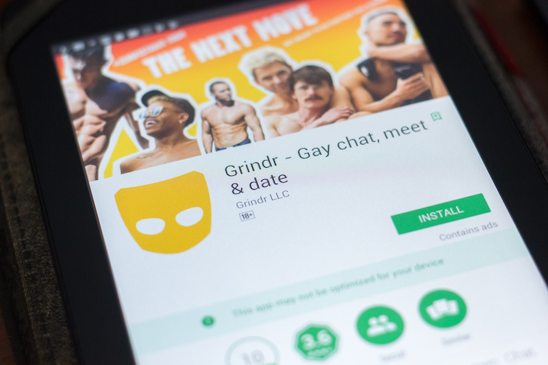 shutterstock Grindr