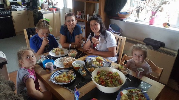 Belinda Shales with granddaughters
