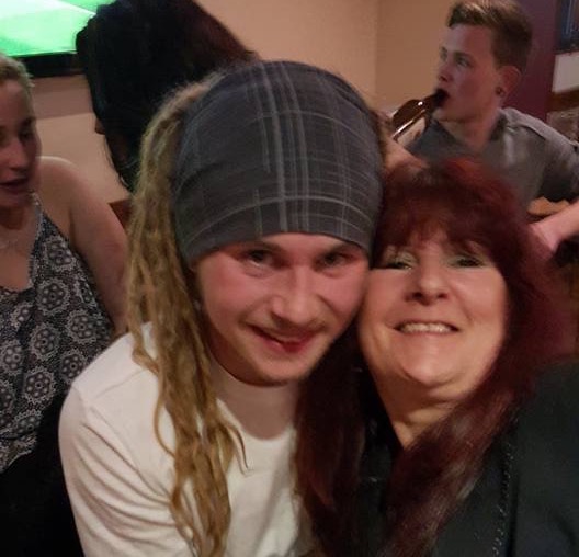 Belinda Shales with Mark