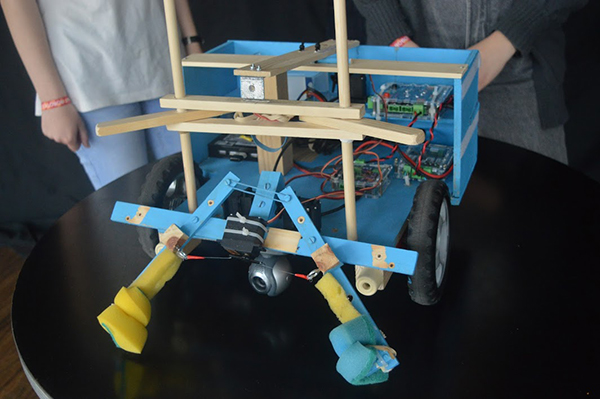 Travis Ladies' College robot