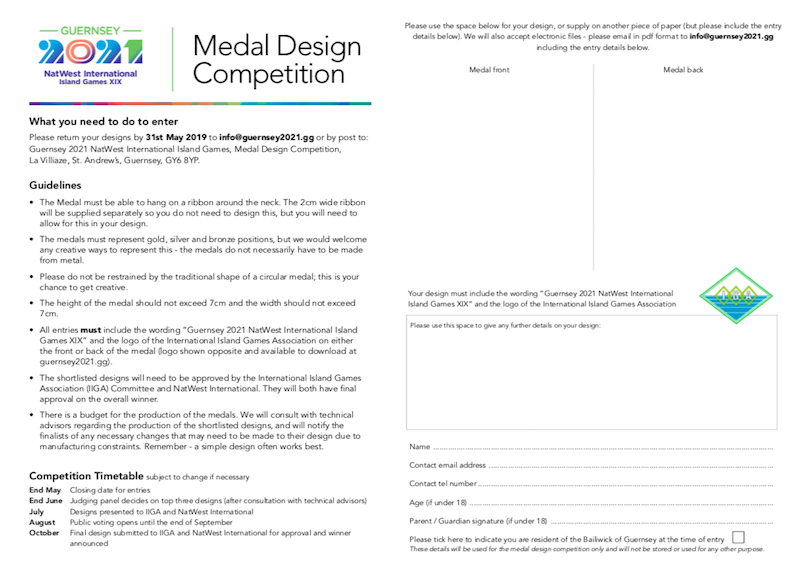 island games medal
