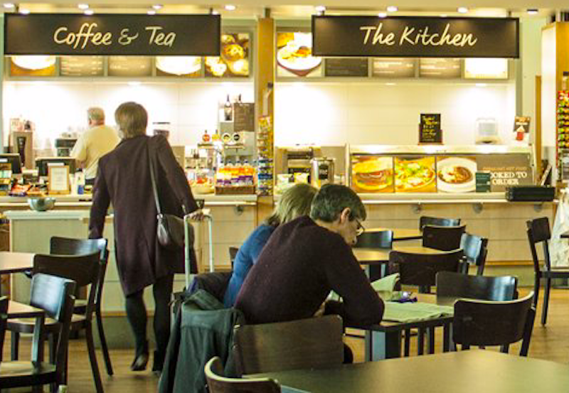 airport cafe