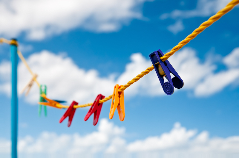 Shutterstock washing line