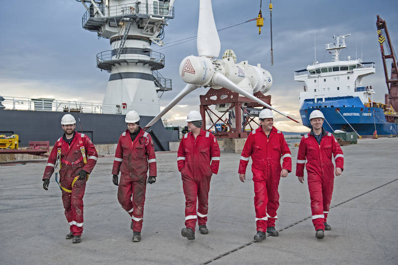 Alderney tidal power