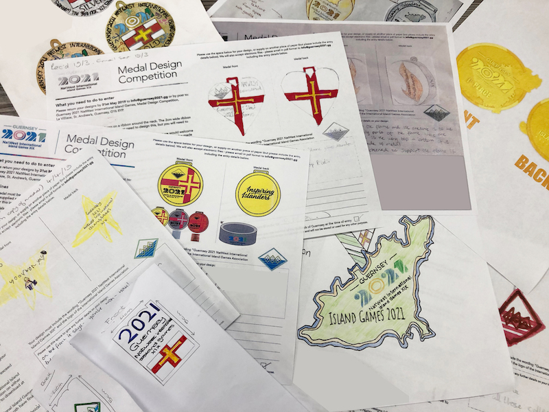 Island Games medal entries