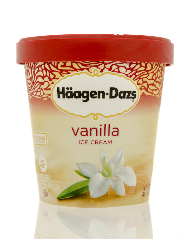 Haagen-Dazs ice cream