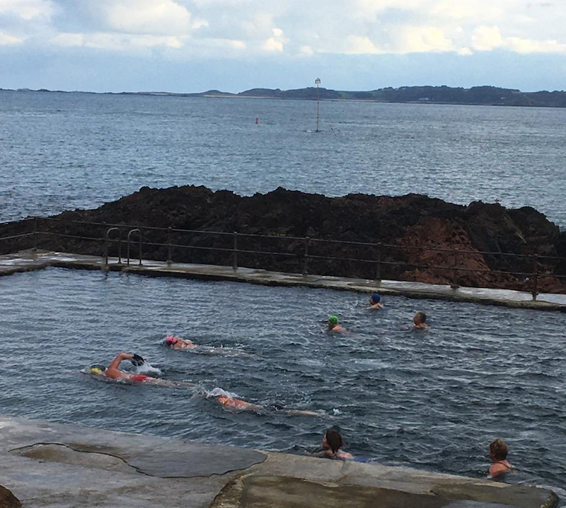 bathing pools la Vallette Vanessa marsh