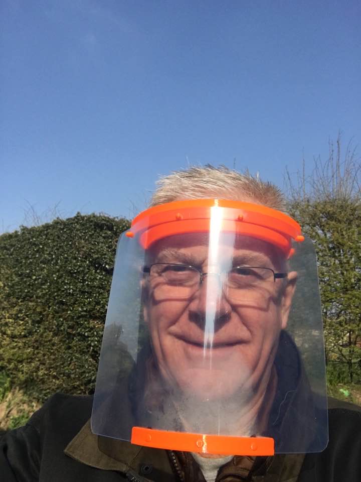 Ken Hudson face visor