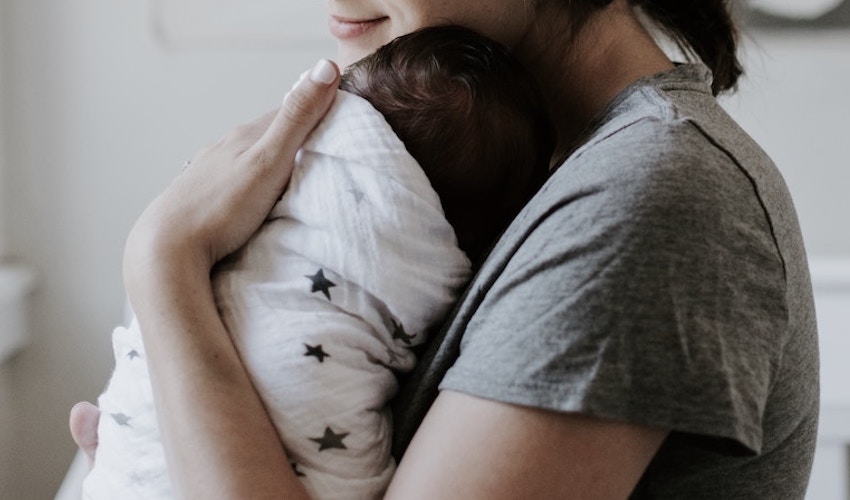 mother baby newborn