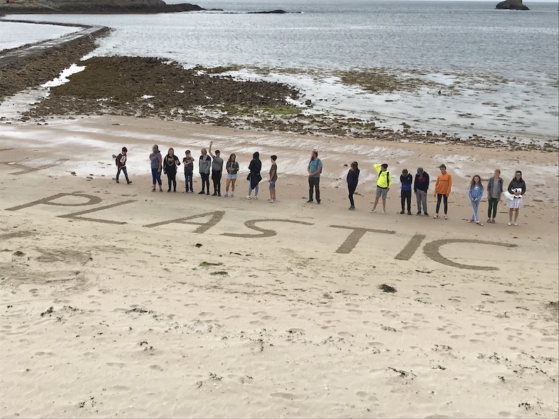 st Anne's school alderney plastic free