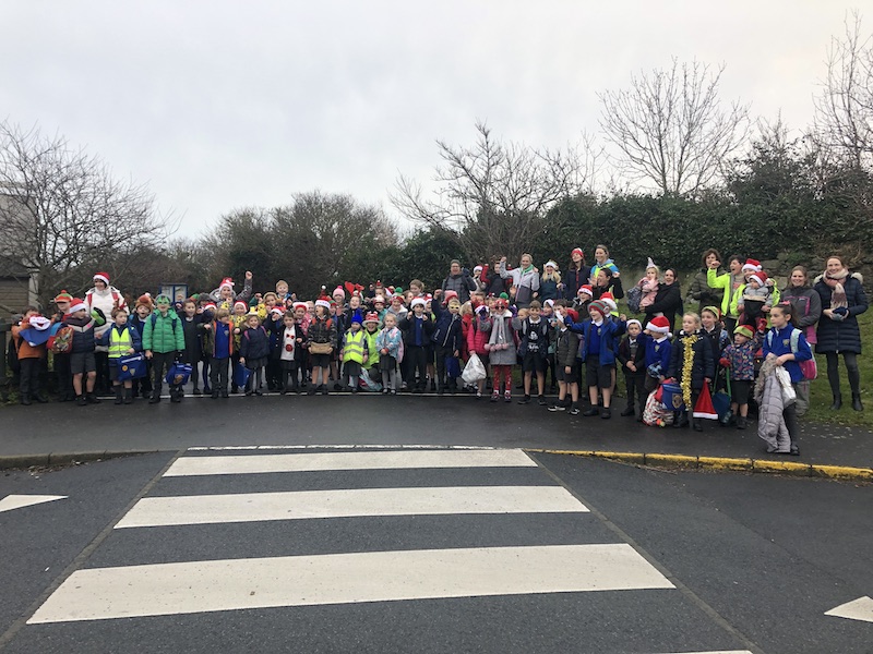 La Houguette walk to school
