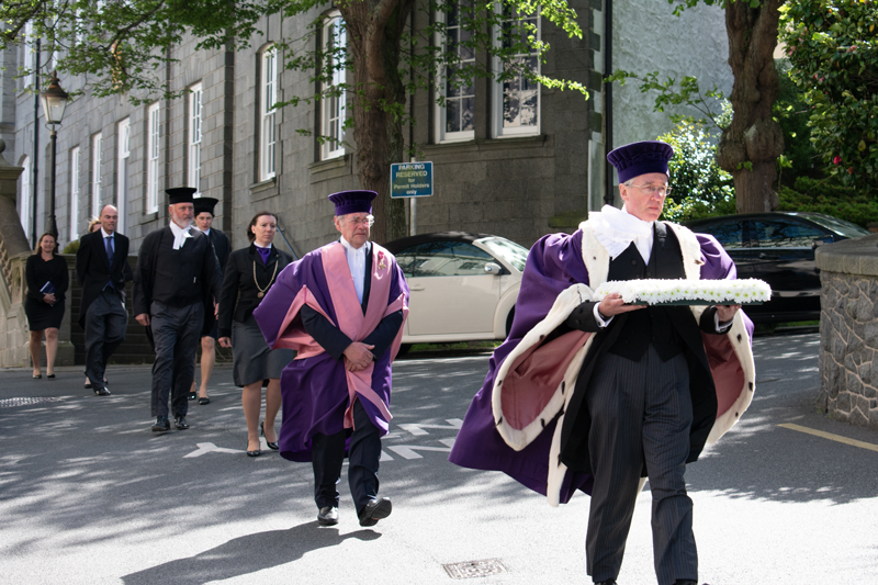 Richard McMahon Judges Jurats Court Wreath