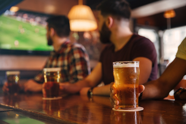 football pub beer