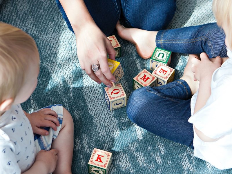 children family play