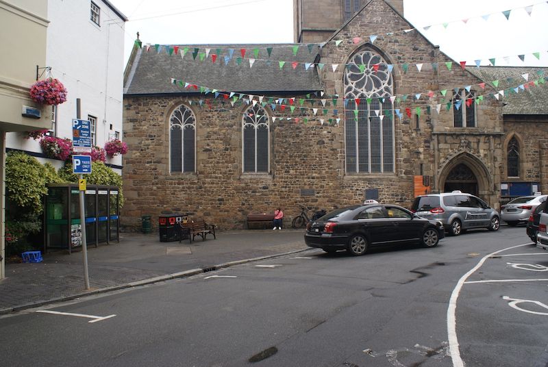 Town church square