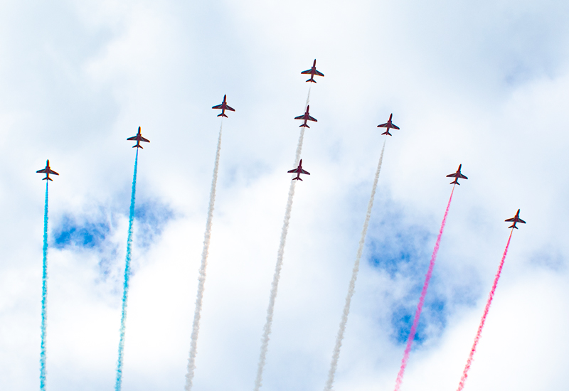 Air Display 2021 Red Arrows