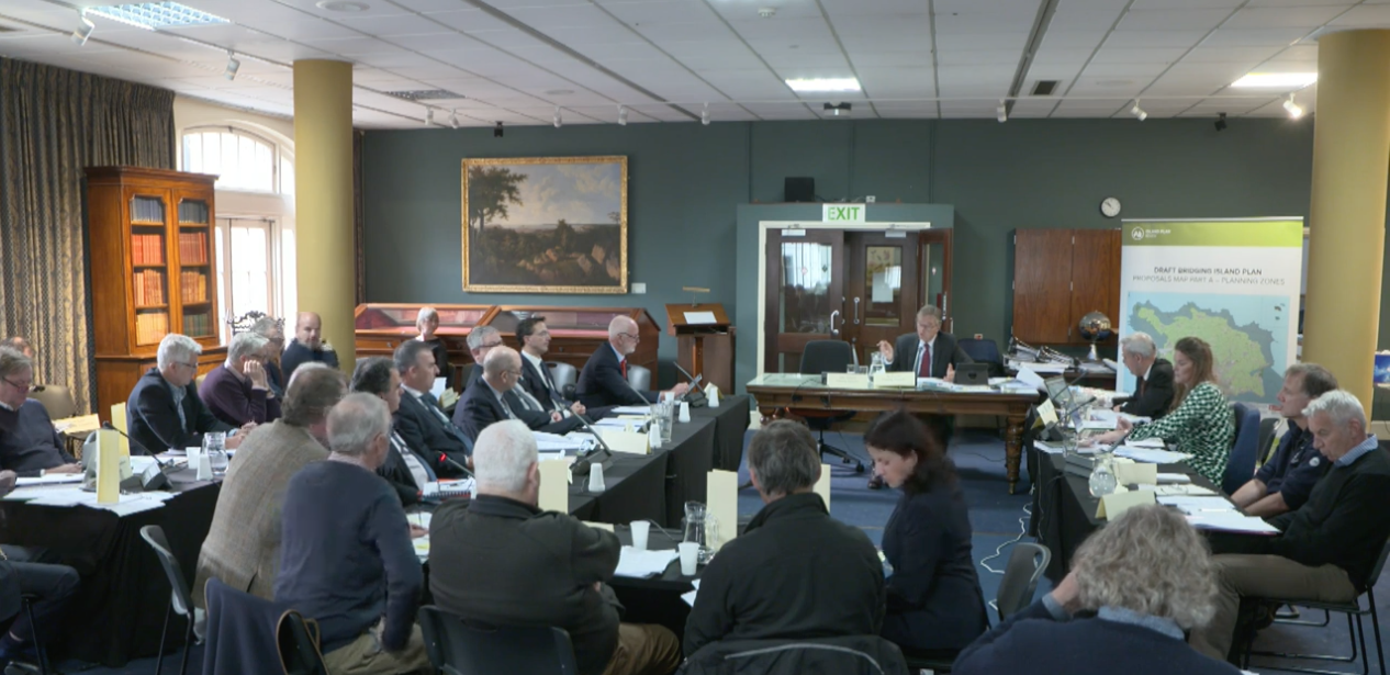 Planning inspectors Bridging Island Plan.png
