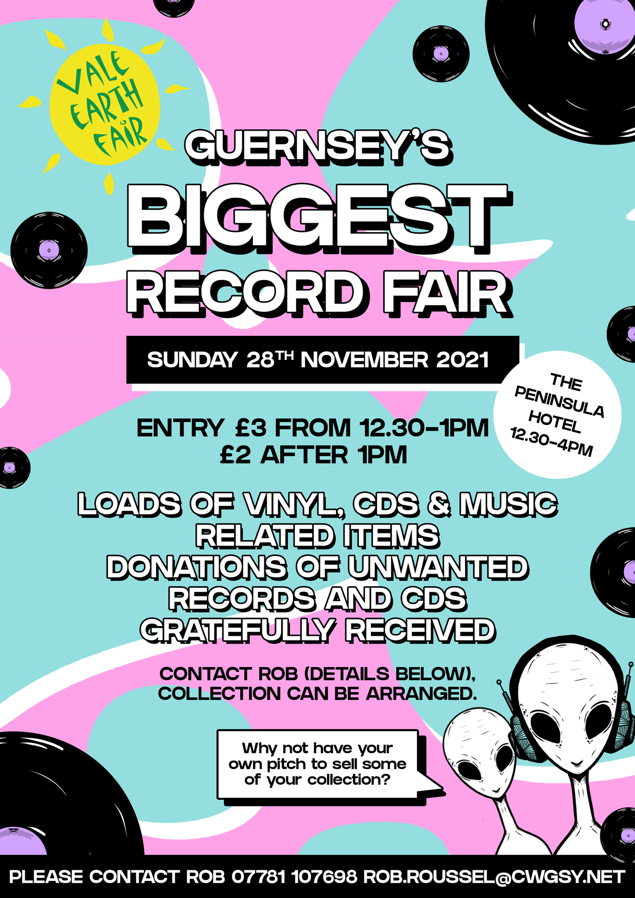 Vale Earth Fair 2021 Record Fair