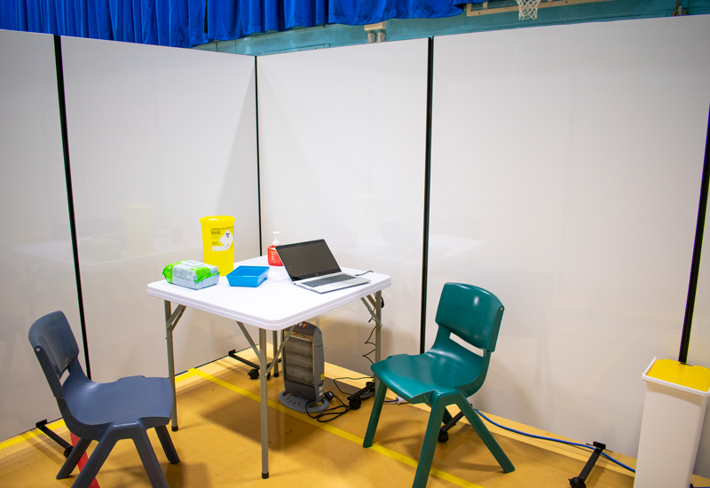 vaccine-booth