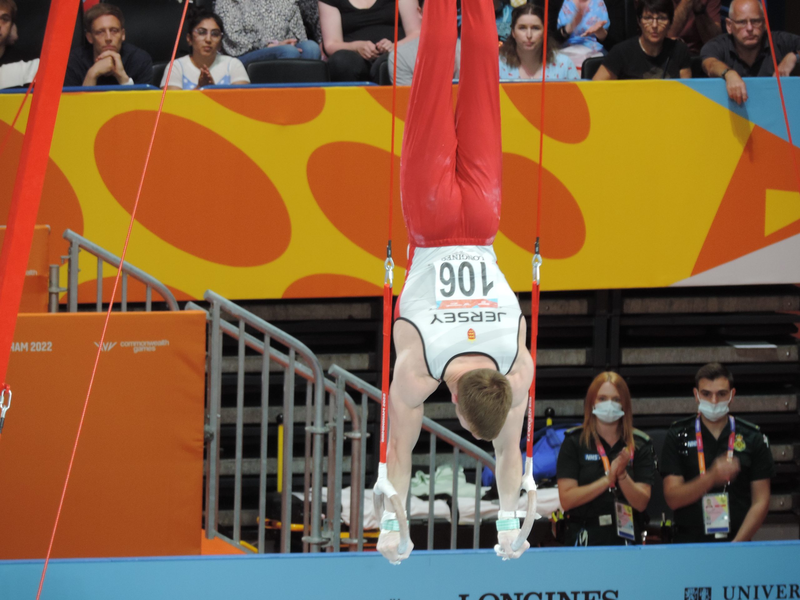 Dan Lee in Rings final