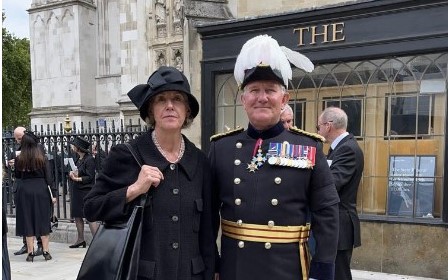 queen funeral lieutenant governor richard cripwell