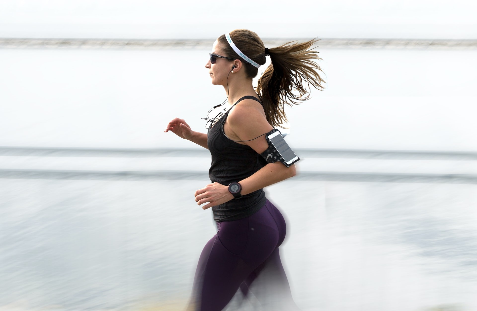 woman running