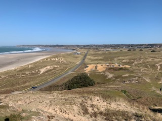 adoni walking in jersey st ouen