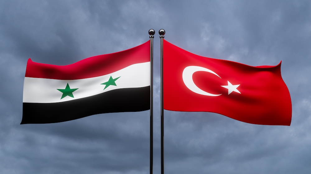 turkey syria flags