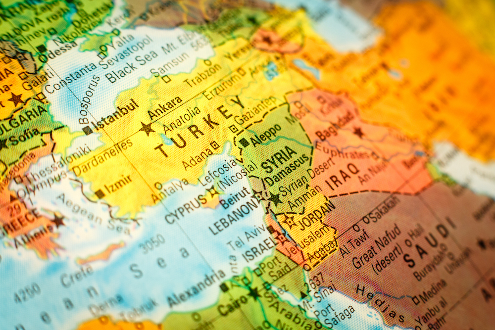 turkey syria map