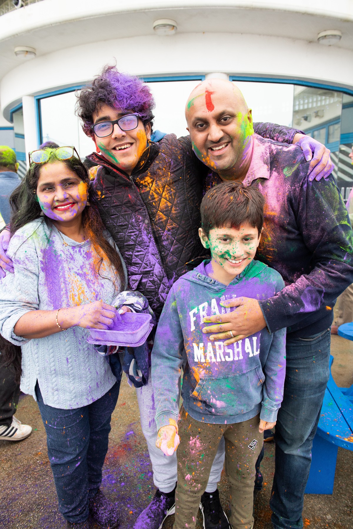 Standalone Hindu Festival of Holi at Havre des Pas Lido Picture: JON GUEGAN