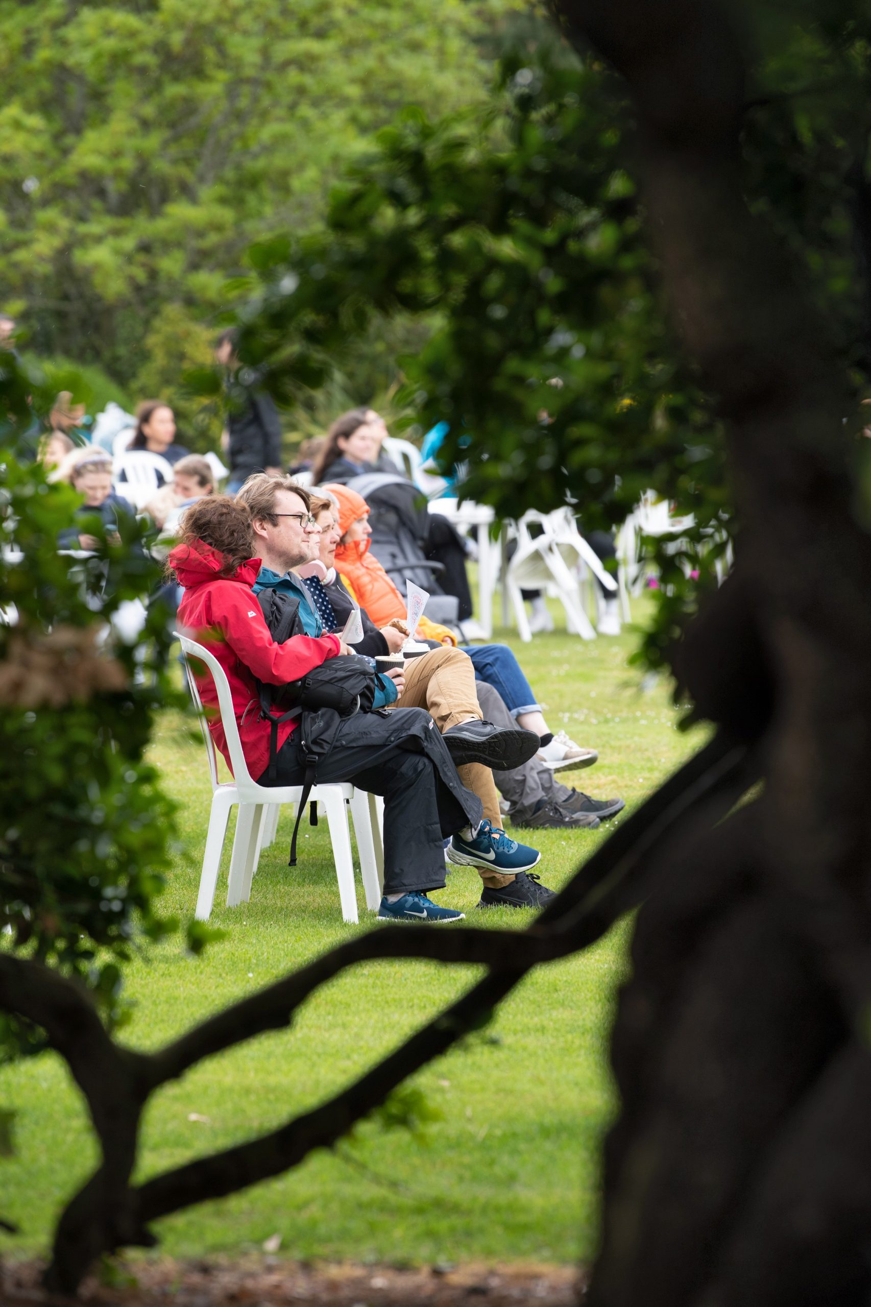 Coronation of King Charles III. Coronation Park screening Picture: JON GUEGAN