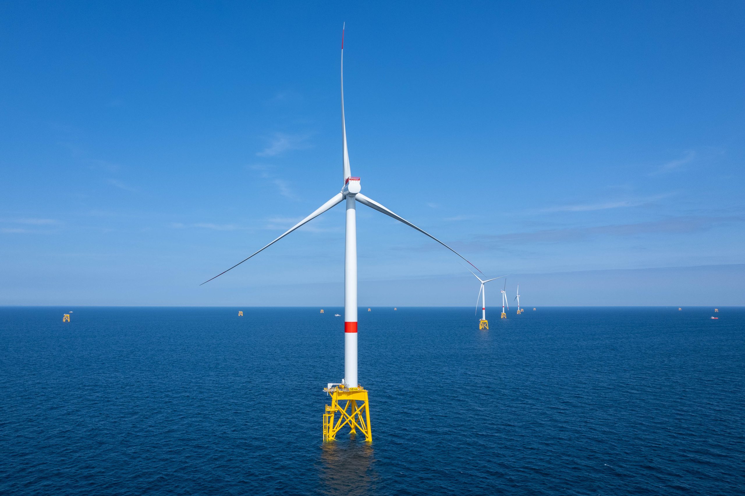 Wind farm at St Brieuc