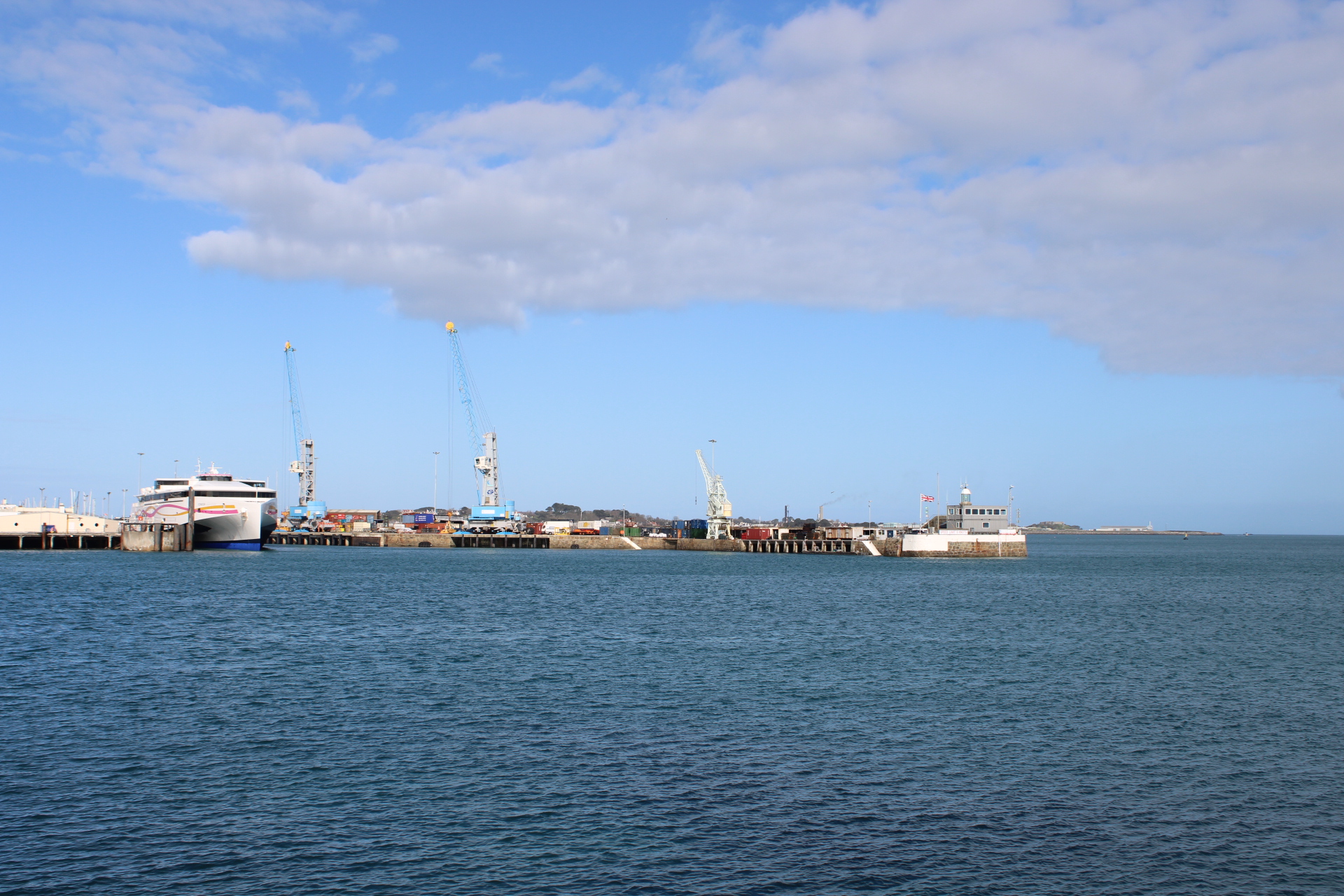 St Peter Port Harbour Feb 2024