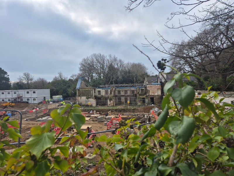 The Bella Luce Hotel site on Friday 17 January 2025.