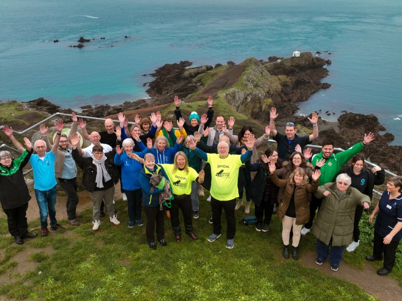 Representatives of charities in Guernsey which will benefit.