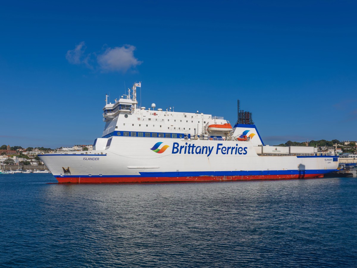 Brittany Ferries should be back online on Thursday
