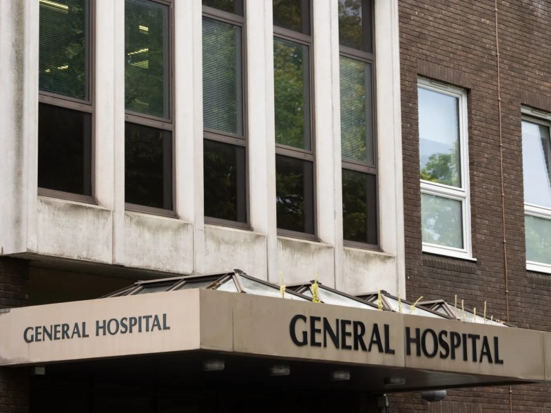 Exterior of the General Hospital